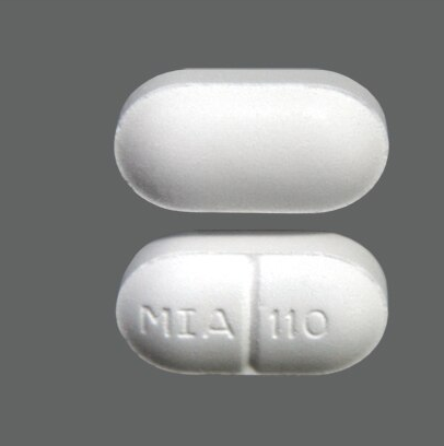 Butal/APAP/Caf 50-325-40mg Tab Golden State Medical Supply, Inc. Pill Identification: MIA 110